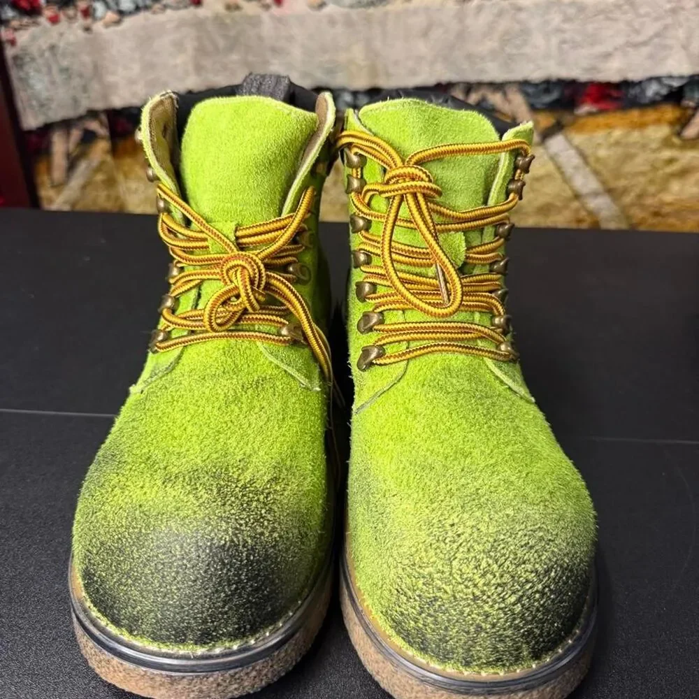 Unbranded Men's Green Boots